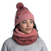 Czapka KNITTED & FLEECE HAT MASHA