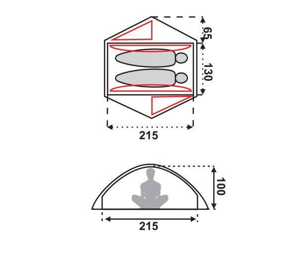 Namiot SIERRA II COMFORT / 3,6 kg