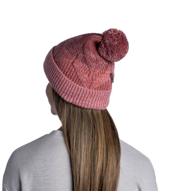 Czapka KNITTED & FLEECE HAT MASHA