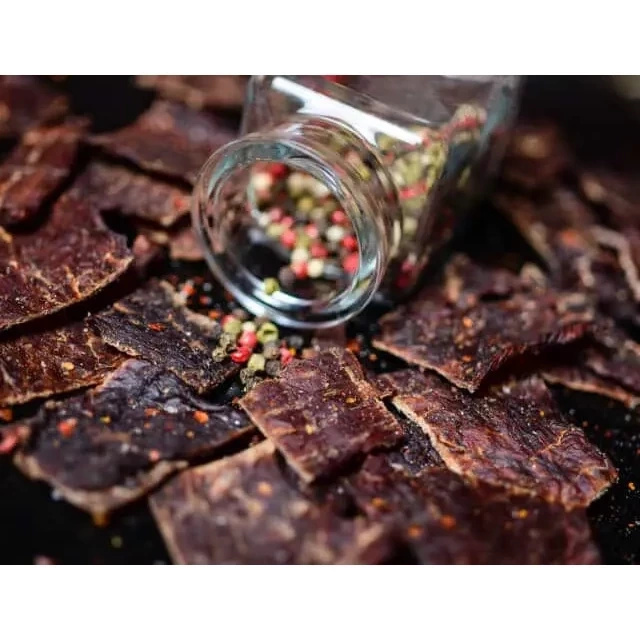 Suszona wołownia BEEF JERKY ŻURAWINA 30g