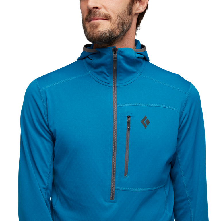 Bluza COEFFICIENT QUARTER ZIP FLEECE HOODY