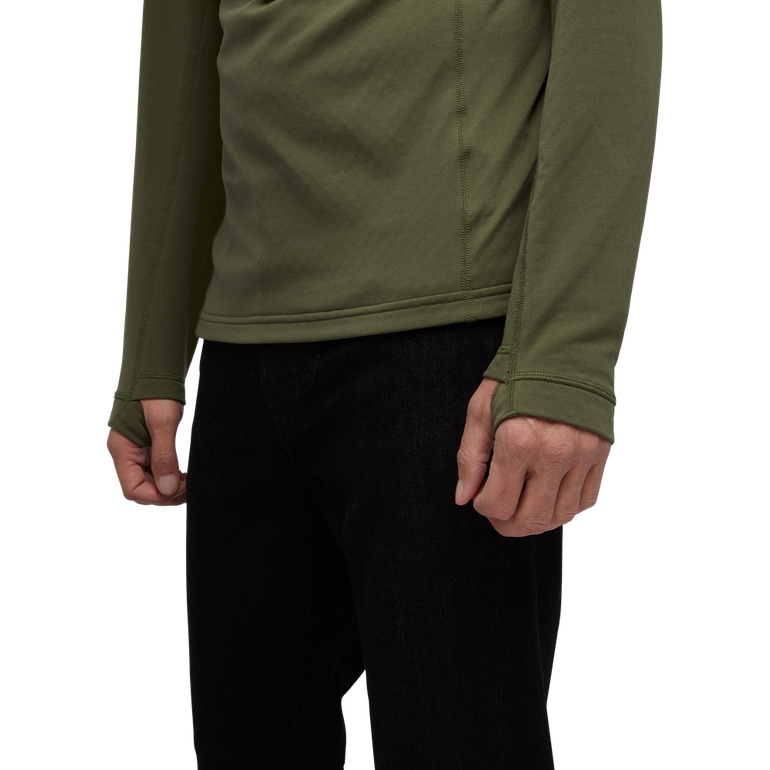 Bluza COEFFICIENT QUARTER ZIP FLEECE HOODY